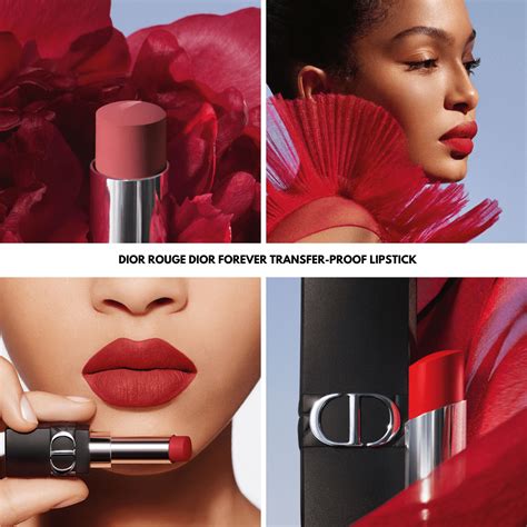 dior forever lucky lipstick|christian Dior transfer proof lipstick.